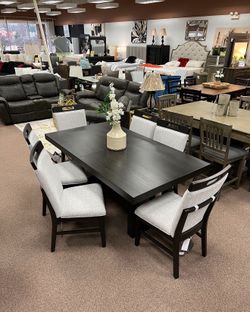 Dining set no money down no credit need 0% interest