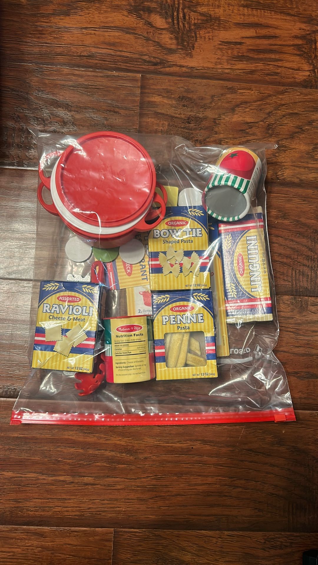 Melissa & Doug Prepare & Serve Pasta Play Food Set