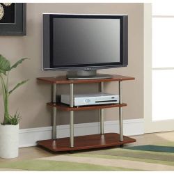 Convenience Concepts Designs2Go No Tools 3 Tier TV Stand, Cherry
Cherry - 33 and 33