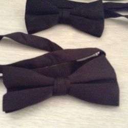 Tuxedo bow ties