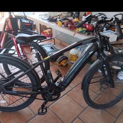 Black E Bike