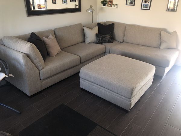 Ashley S Furniture Sectional W Ottoman For Sale In Bellflower Ca