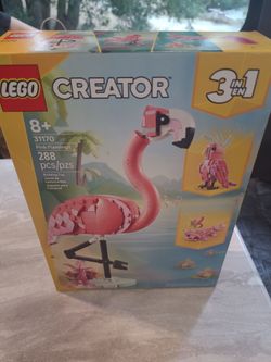 Lego 3 in 1 pink flamingo