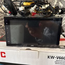 JVC Car Monitor With DVD Receiver
