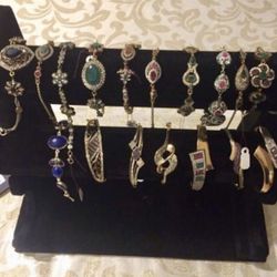 New handmade sterling silver bracelets