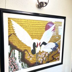 Wall Art, Unique, 1001 Cranes … Japanese 