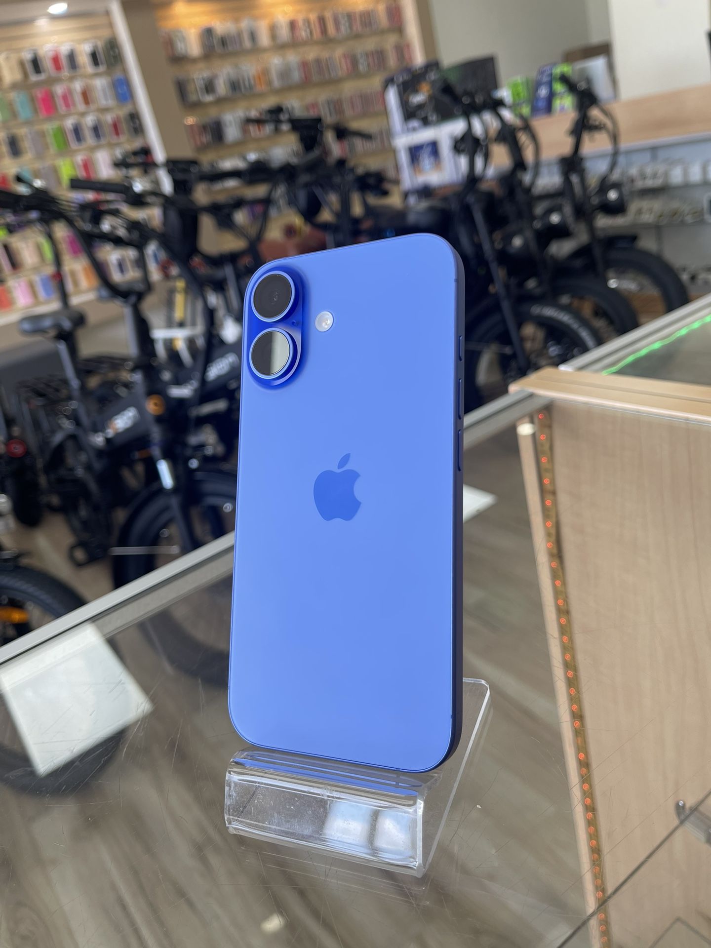 Apple iPhone 16 Marine Blue Fully Unlocked To Any Carrier! Shop Without Using Credit! $0 To $100 Down To Take It Today!