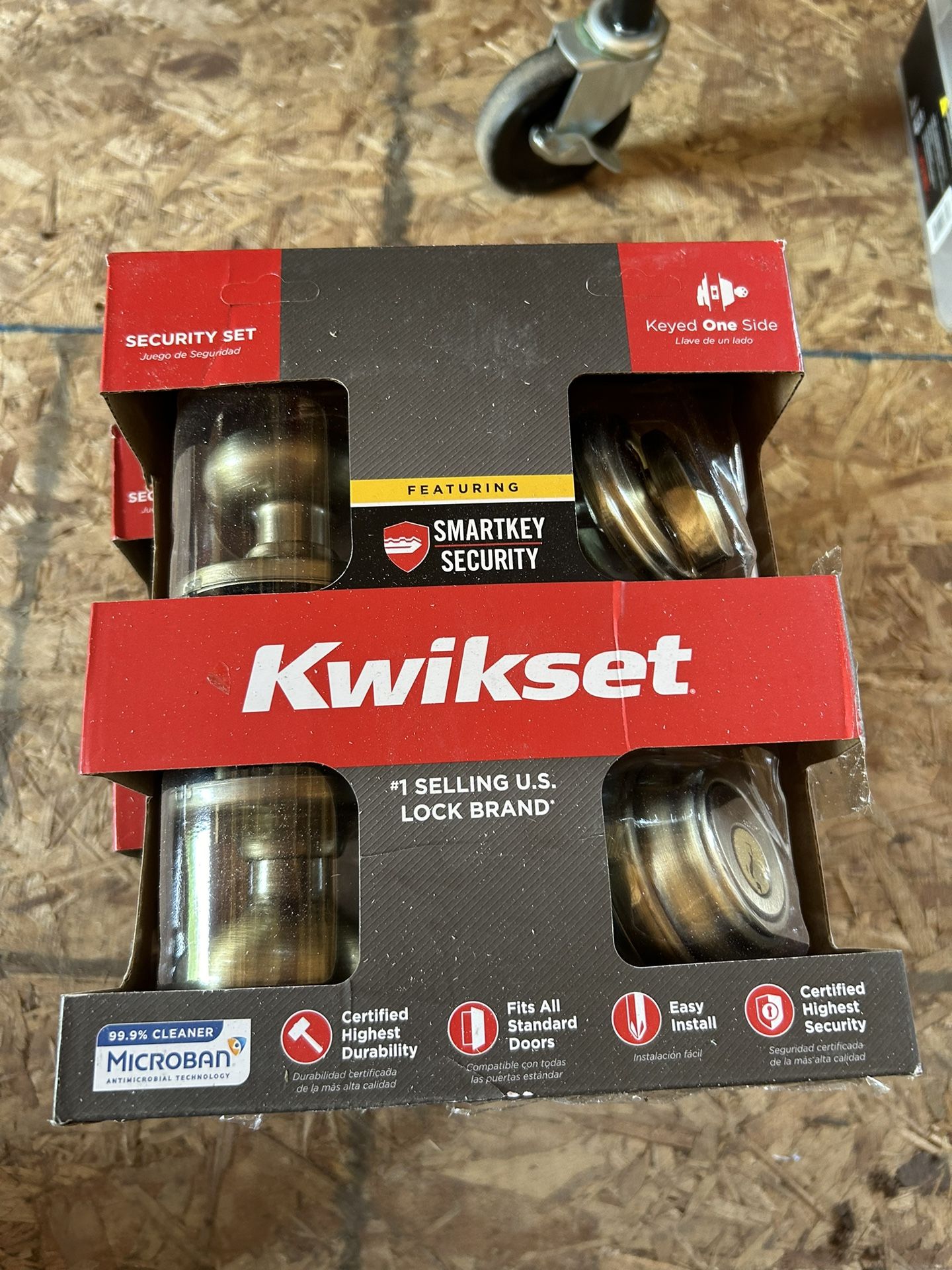 Smart Key Door Lock Top And Bottom