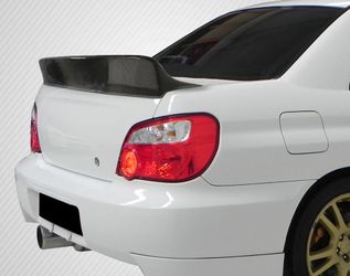 Blemished 2002-2007 Subaru Impreza / WRX 4DR Carbon Creations Downforce Rear Wing Spoiler - 1 Piece