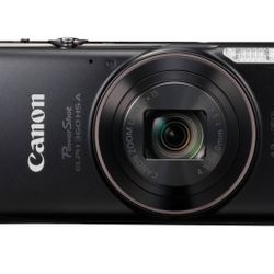 Brand New! Canon PowerShot ELPH 360 HS A Digital Camera (Black)
