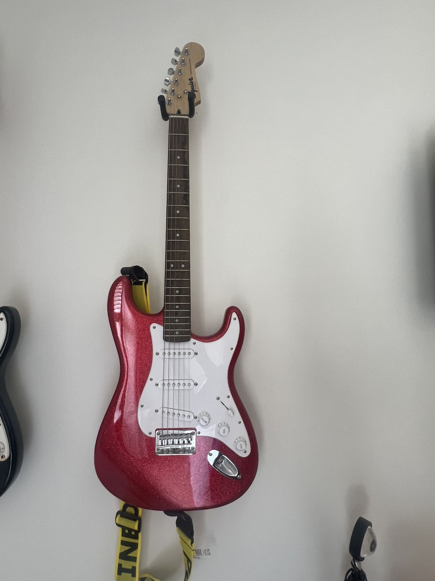 Squier Red Sparkle Stratocaster