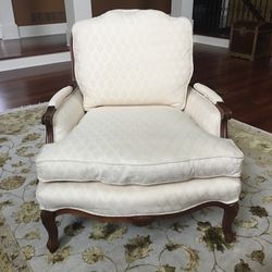 White Upholstered Chair