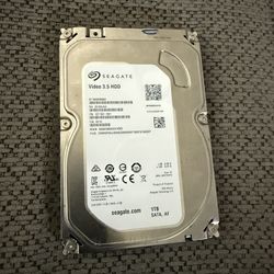 Seagate 1TB Hard Drive 