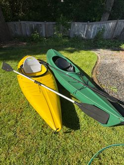 Pair of Kayaks