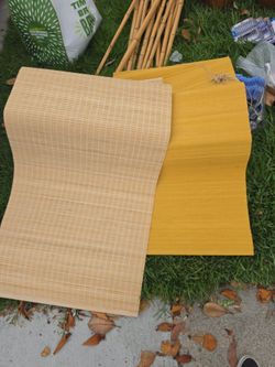 Bamboo curtains