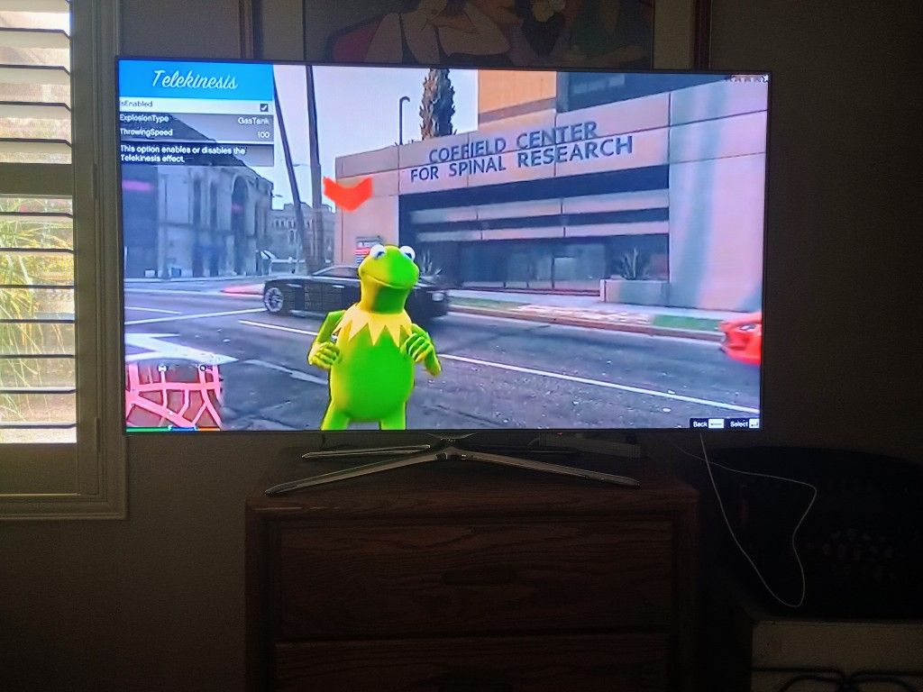 55 Inch Samsung Smart TV With Remote 