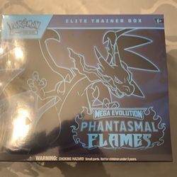 Pokemon mega evolution phantasmal flame etb