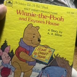 Winnie the Pooh and Eeyore’s house book