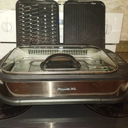 Power XL 1500 Smokeless Grill With Griddle Plates
