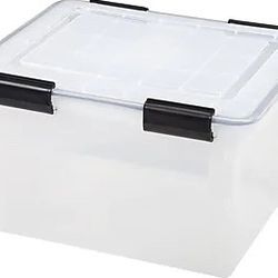 Iris Portable Letter-Size File Box