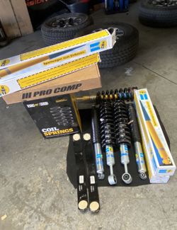 Toyota Tacoma Bilstein/Ome 3inch Lift Kit With Rear Add A Leaf $1265 Installed N Alignment