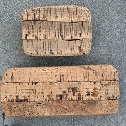 2” Thick Natural Cork Blocks For Mounting Orchids And Plants