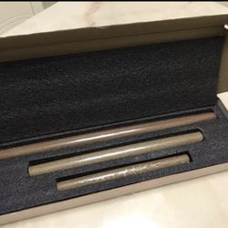 French Rolling Pin 3 Pieces Different Sizes （19.7inches 15inches 11inches) Made by Wenge Wood Very Suitable for Restaurants and Home Kitchens to Make