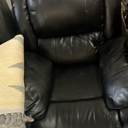Leather Couch 