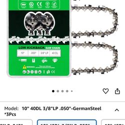 Chain Saw Replacement 