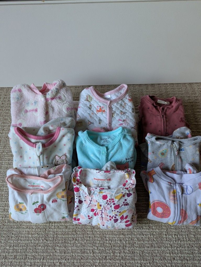 3-6/6m Girl Fall/Winter Clothing Bundle