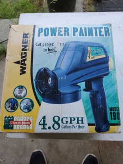 Wagner power painter turns on but doesn't spray.