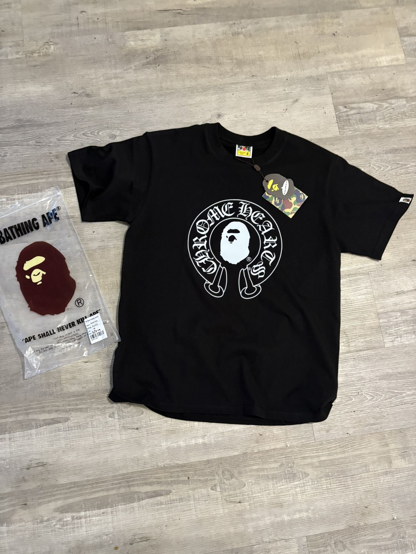 Bape X Chrome Heart Tee