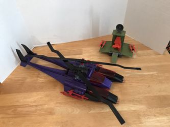 GI JOE - (2) ORIGINAL VINTAGE VEHICLES