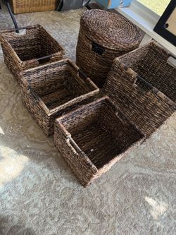 WOVEN BASKETS - NEED GONE 