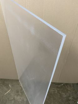 Acrylic Clear Extruded Sheet 3/8” Thick