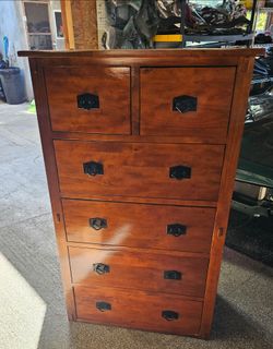 Tradewins Tall boy dresser pine