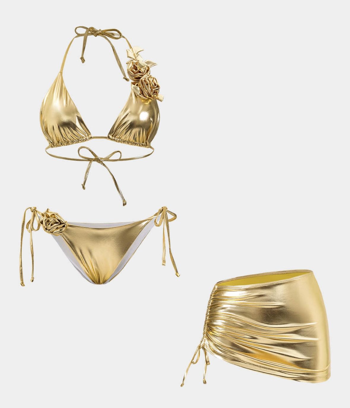 Gold Bikini 3pc