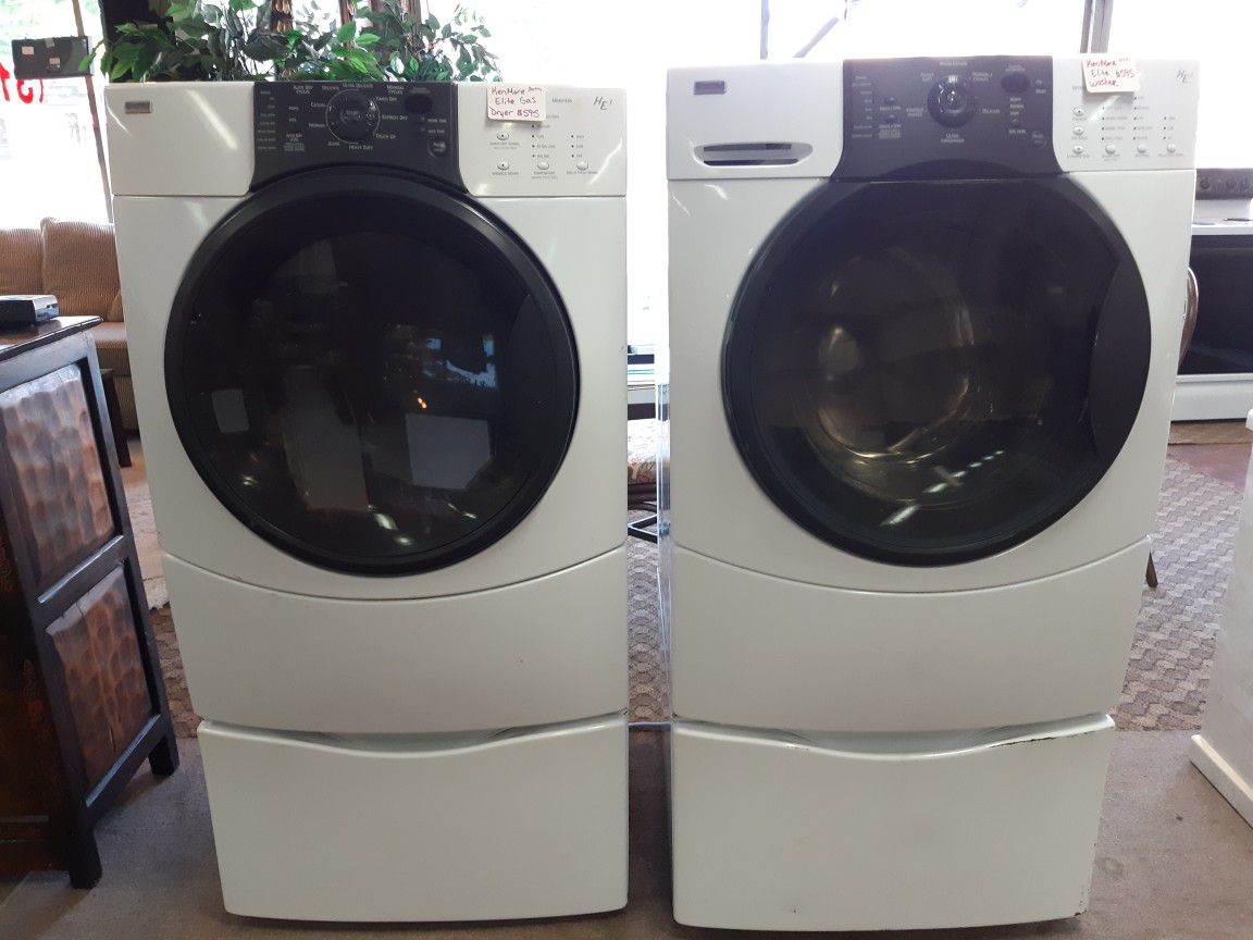 Kenmore Elite GAS Dryer and Electric Washer