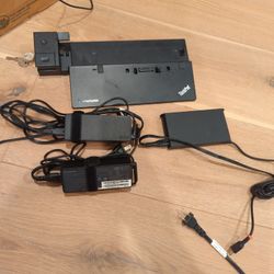 Thinkpad Lenovo Dock With 3 Power Supplies Ac Adapter 170 Watt 90
