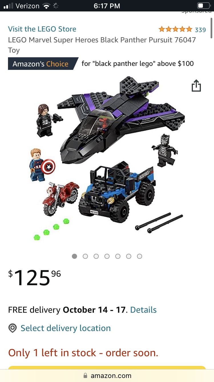 Black Panther Lego