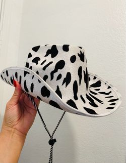 Cow Print Cowboy Hat 🐄🤠🐮 / Halloween Costume