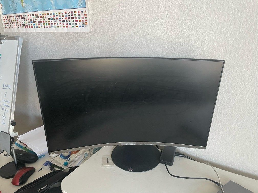 Samsung 27" Curved Monitor- T550 Series- Full 1080p