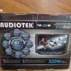 Audiotek Touch Screen Car Stereo 