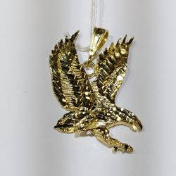 14k Eagle Charm 