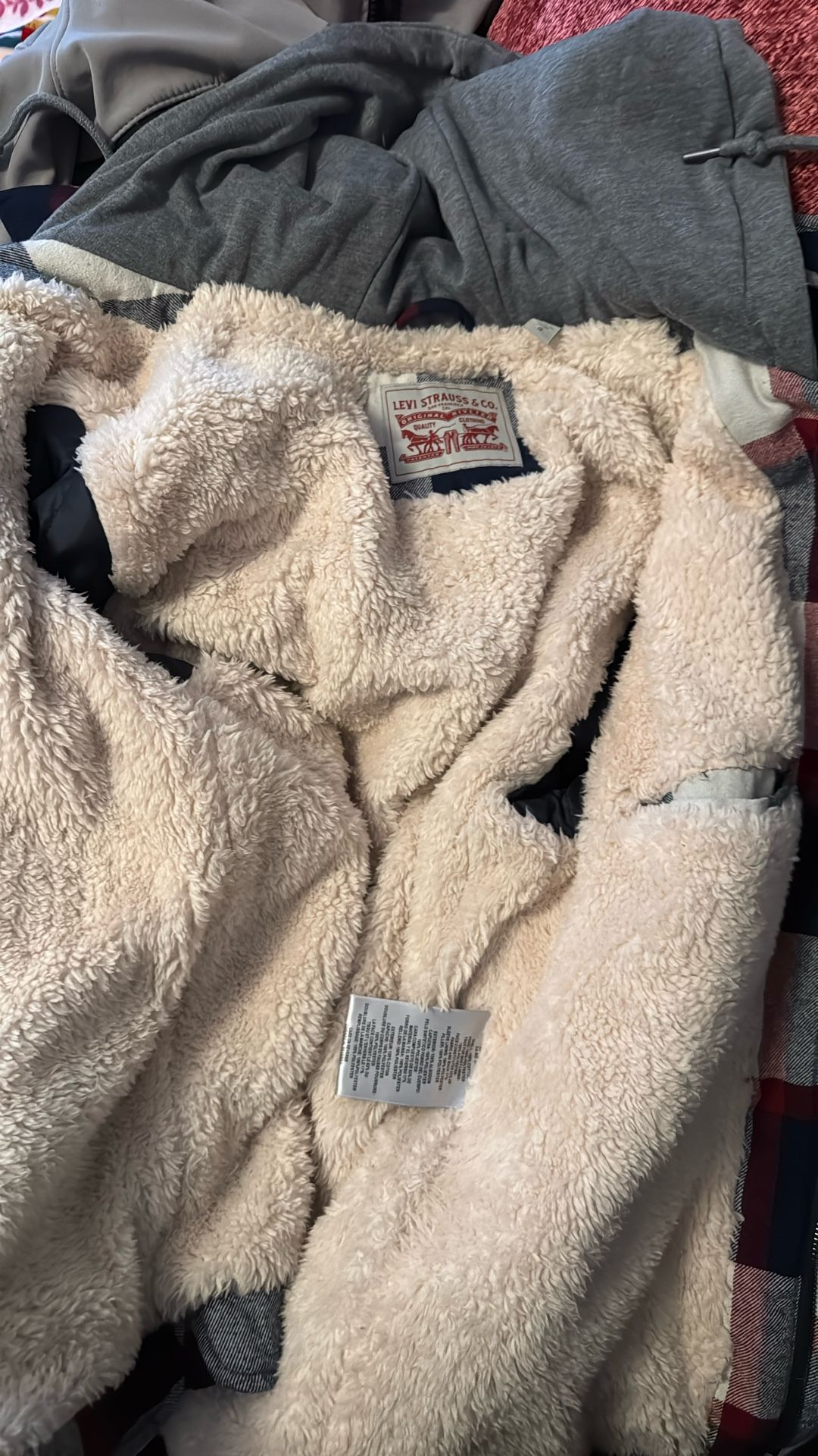 Levi Sherpa Lined Jacket 