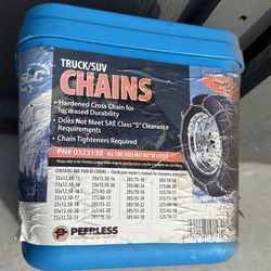 Jeep Snow chains  35s