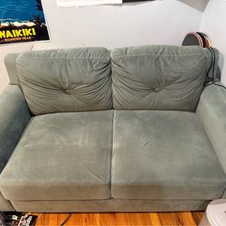 Small Gray Loveseat/Couch