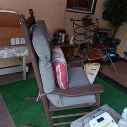 Two rock and chairs