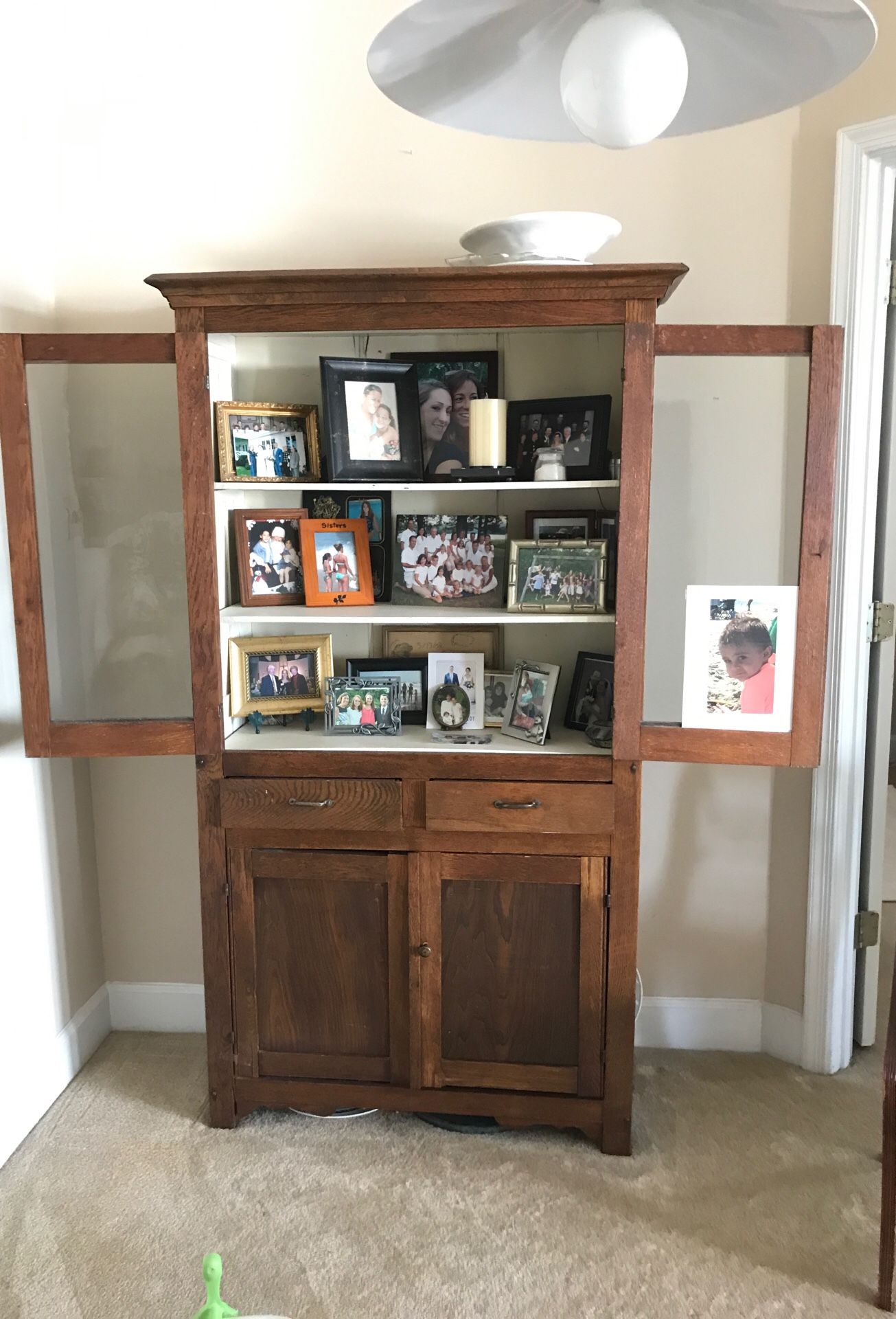 Antique Dining Room Cabinet