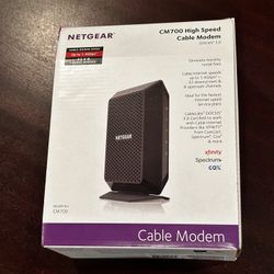 Netgear CM 700 High Speed Cable Modem